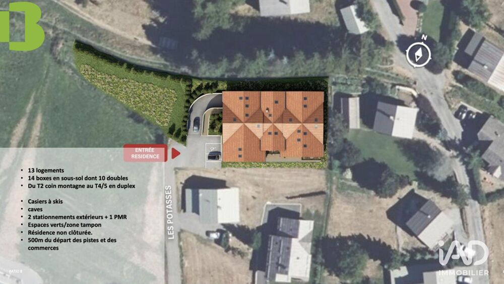 Vente Appartement 2 pièces