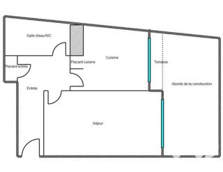  Appartement à vendre 2 pièces 42 m²