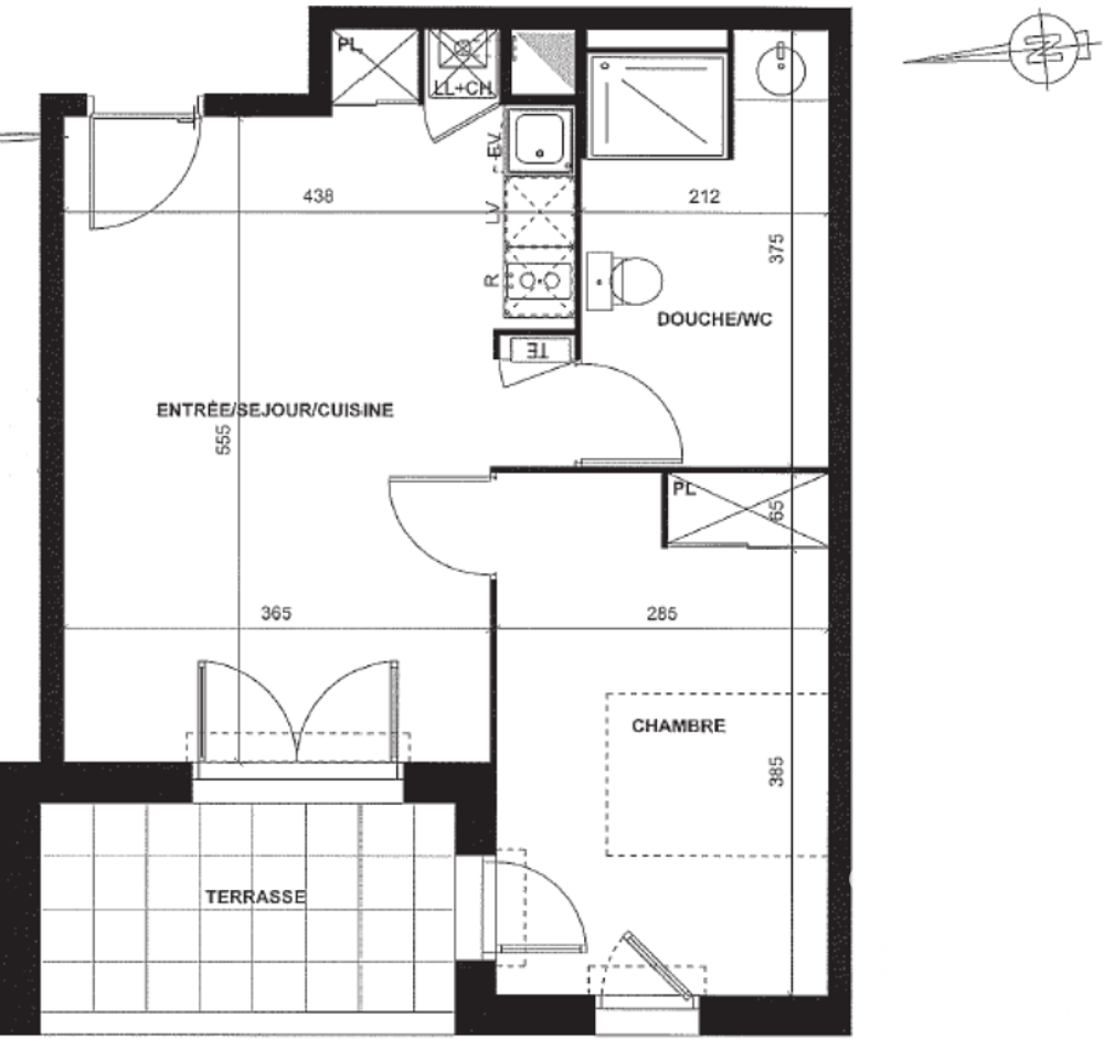 Vente Appartement Vente Appartement 2 pièces Le teich