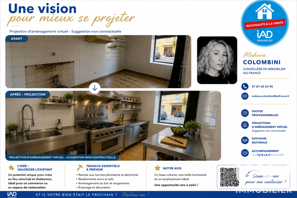 Vente Immeuble Vente Immeuble 150 m&sup2; Paulhaguet