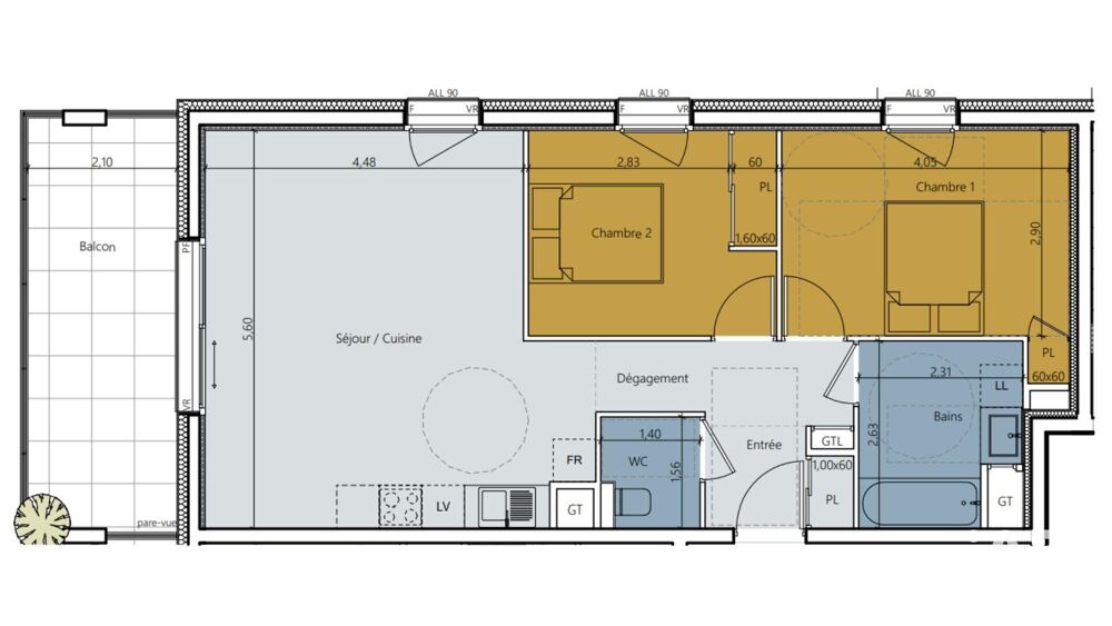 Vente Appartement Vente Appartement 3 pièces Chambéry