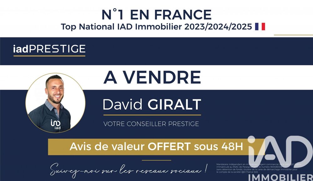 Vente Maison d'architecte 4 pièces