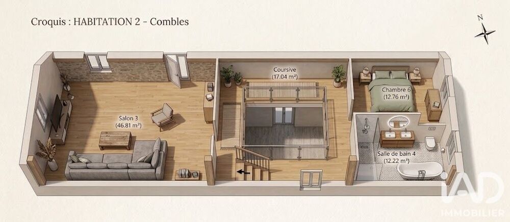 Vente Maison Vente Longère 12 pièces Chambray