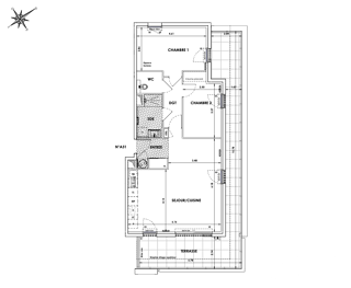  Appartement à vendre 3 pièces 72 m²