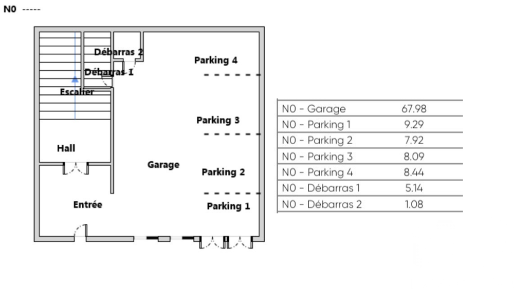 Vente Parking/Garage Vente Garage 107 m&sup2; Bordeaux