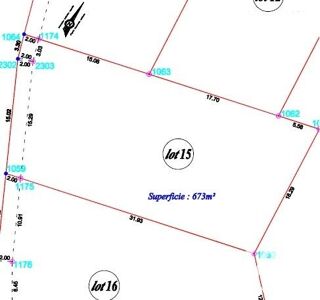 Vente Terrain Vente Terrain 673 m&sup2; Erquy