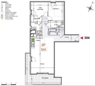  Appartement à vendre 3 pièces 85 m²