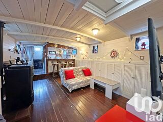  Péniche à vendre 2 pièces 55 m²