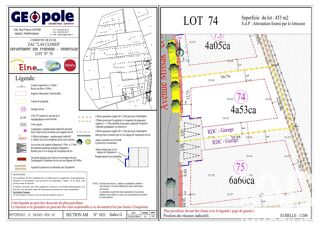  Terrain � vendre 453 m�