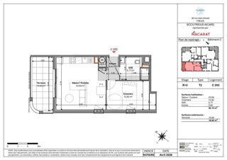  Appartement � vendre 2 pi�ces 46 m�