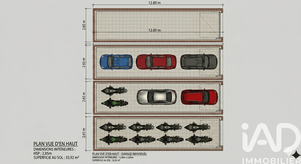 Vente Parking/Garage Vente Garage 33 m&sup2; La seyne-sur-mer