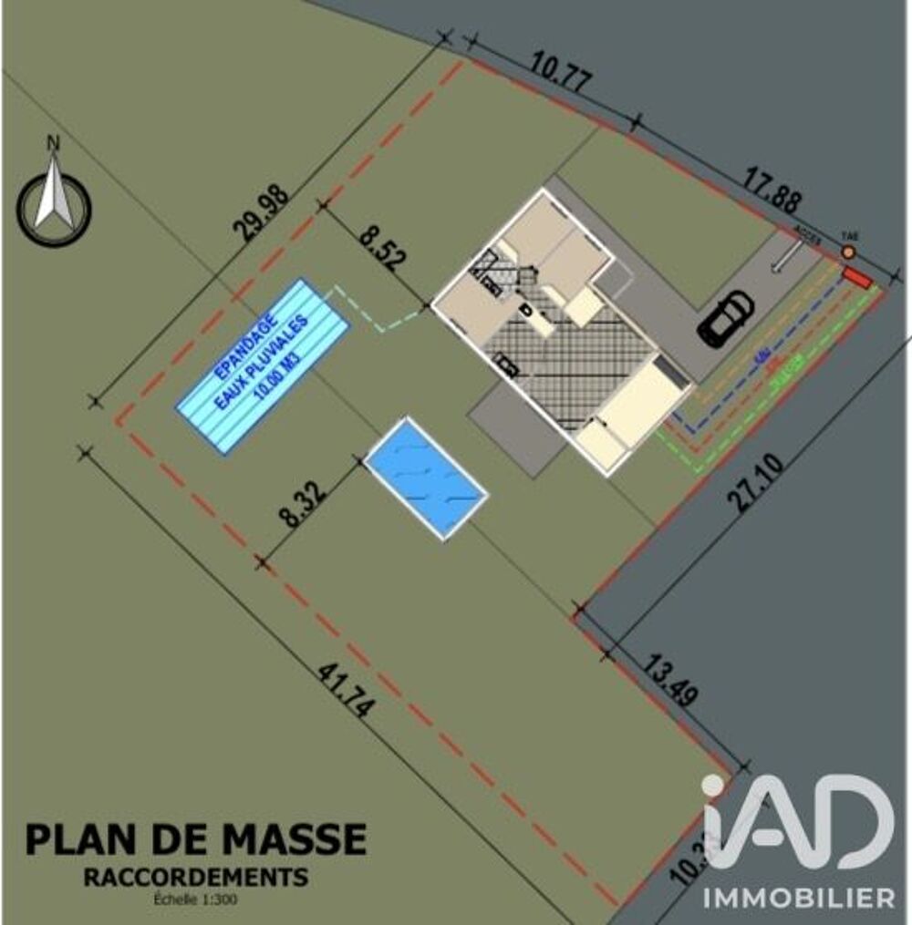 Vente Terrain Vente Terrain à bâtir 1 200 m&sup2; Grayan-et-l'hôpital