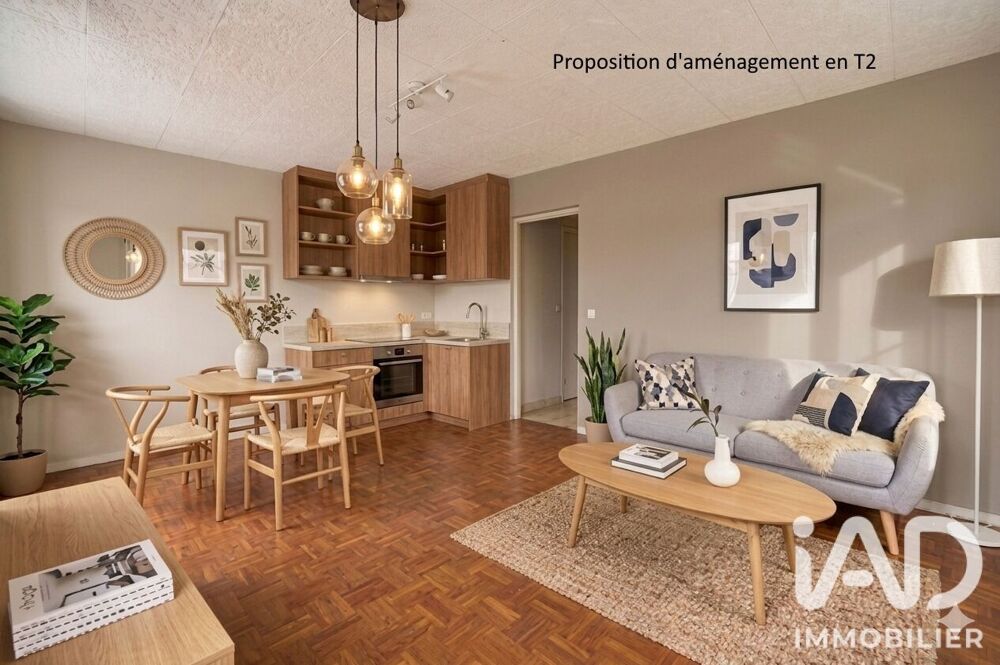 vente Appartement - 1 pièce(s) - 38 m² Villeurbanne (69100)