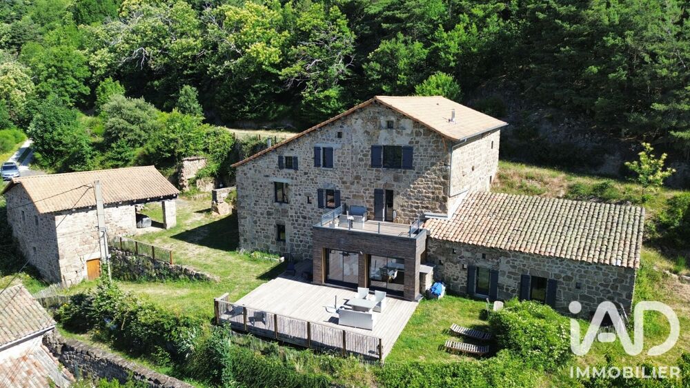 vente Maison - 10 pièce(s) - 295 m² Saint-Jean-Roure (07160)