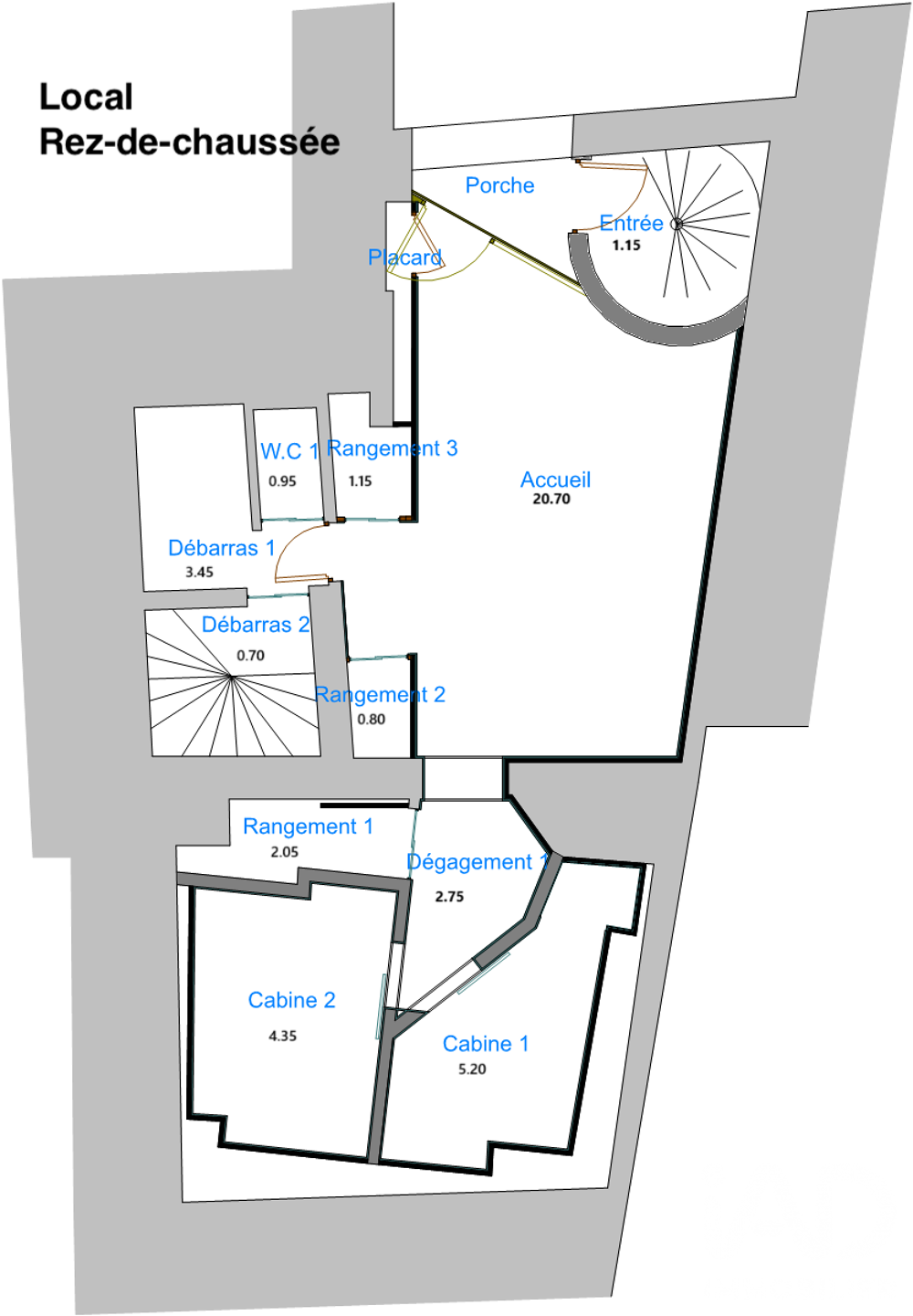 Vente Maison de ville 5 pièces