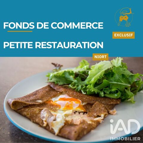 Vente Cr&ecirc;perie, Pizzeria 70 m&sup2; 120000 79000 Niort