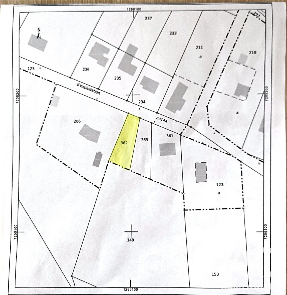 Vente Terrain Vente Terrain à bâtir 513 m&sup2; Ploërmel