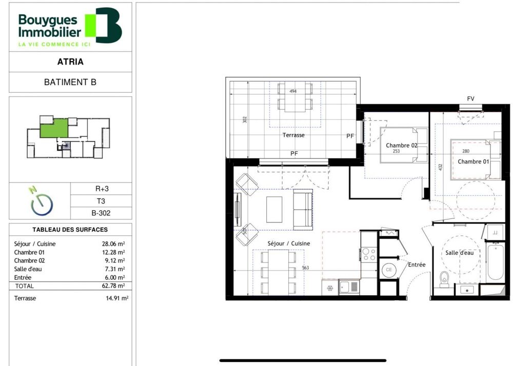 Vente Appartement Vente Appartement 3 pièces Montpellier