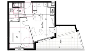  Appartement à vendre 2 pièces 42 m²