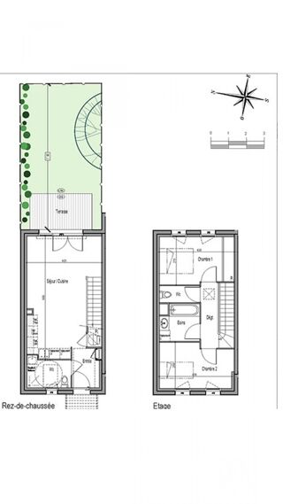  Maison à vendre 3 pièces 63 m²