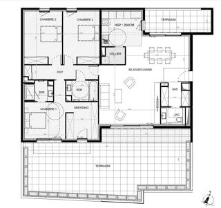  Appartement à vendre 4 pièces 137 m²