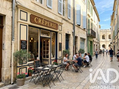 Vente Cr&ecirc;perie, Pizzeria 45 m&sup2; 182000 30000 Nîmes