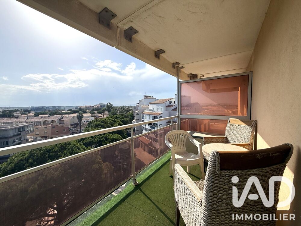 vente Appartement - 1 pièce(s) - 19 m² Canet-en-Roussillon (66140)