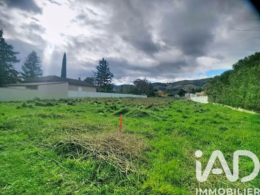 Vente Terrain Vente Terrain à bâtir 381 m&sup2; Tournon-sur-rhône