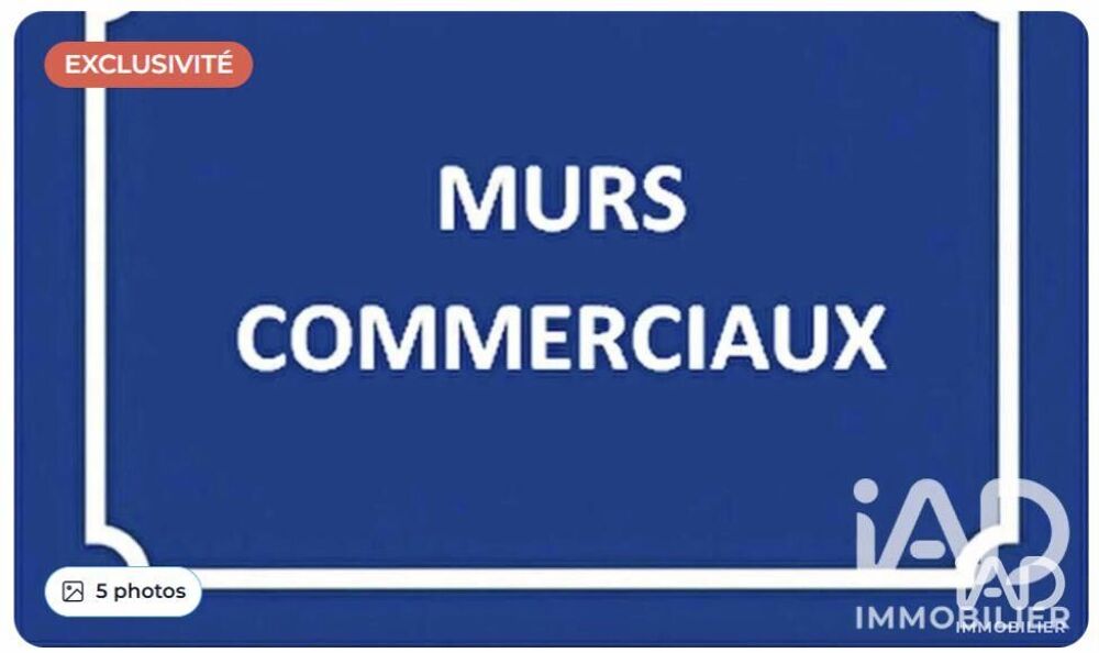   Vente Murs commerciaux 160 m&sup2; 