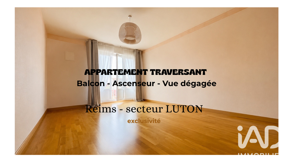 vente Appartement - 3 pièce(s) - 63 m² Reims (51100)