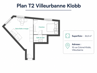  Appartement à vendre 2 pièces 32 m²