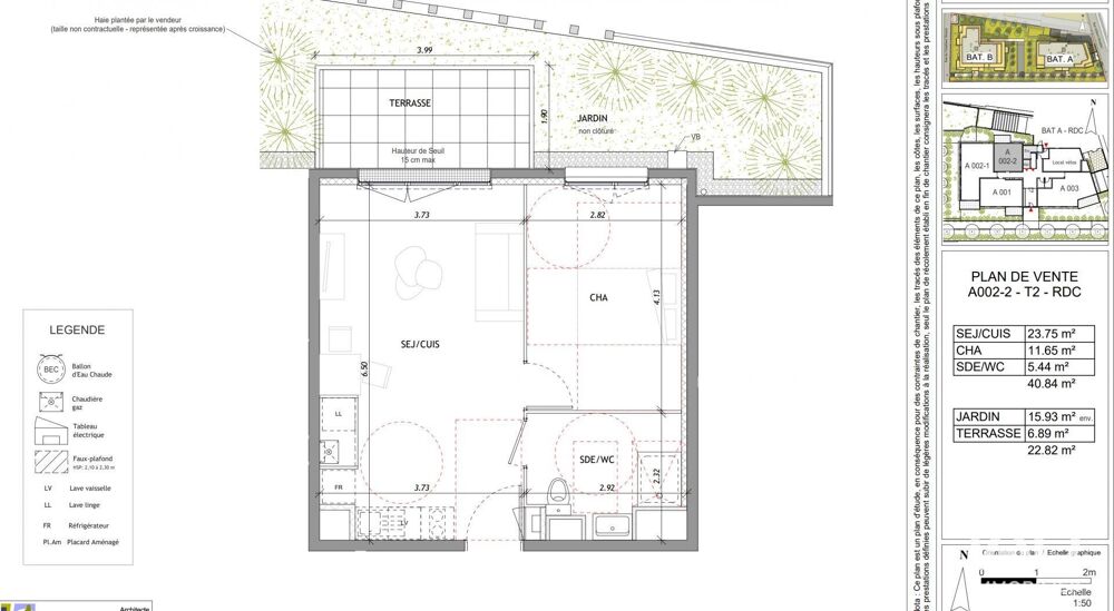Vente Appartement 2 pièces