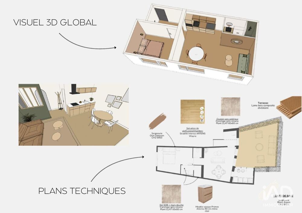 Vente Appartement 1 pièce