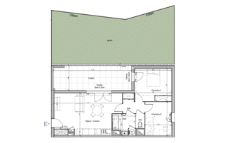  Appartement à vendre 3 pièces 63 m²