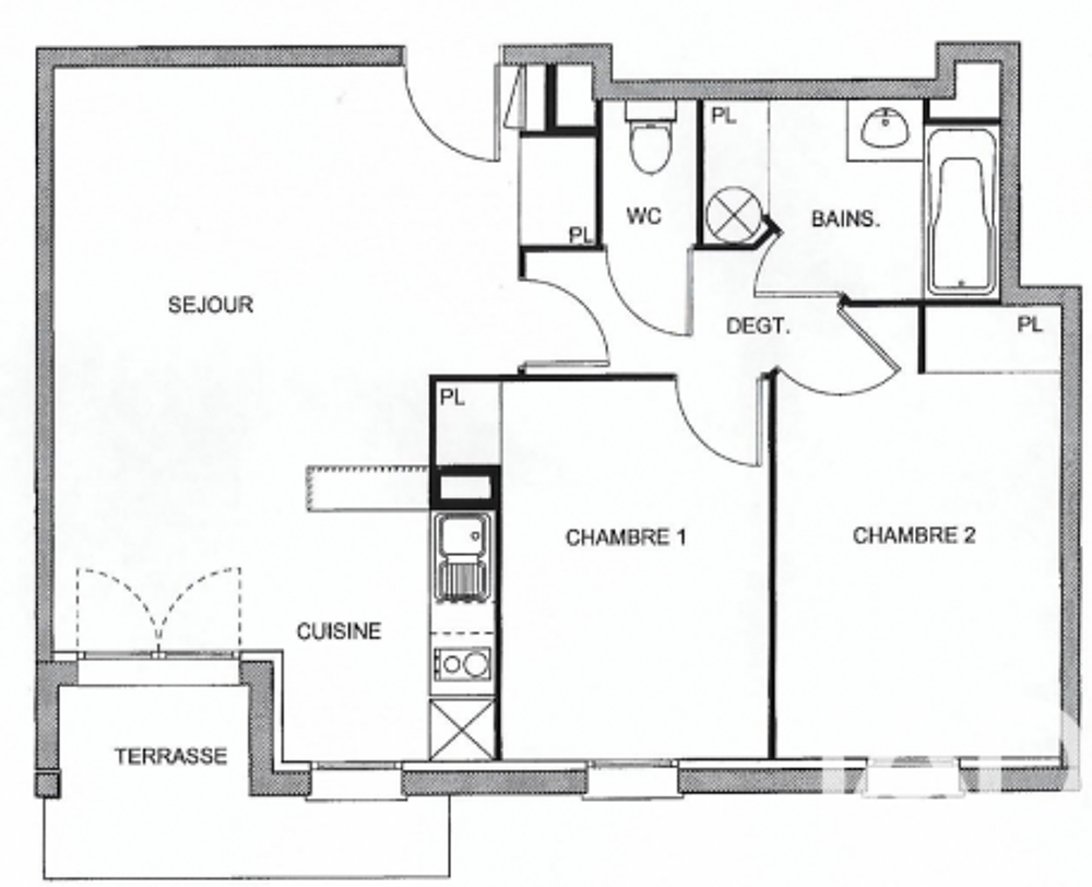 Location Appartement 3 pièces