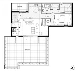  Appartement � vendre 3 pi�ces 96 m�