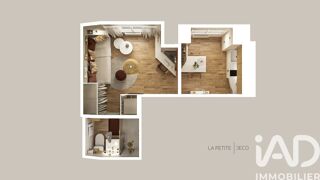  Appartement à vendre 2 pièces 20 m²