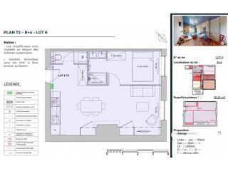  Appartement à vendre 2 pièces 38 m²
