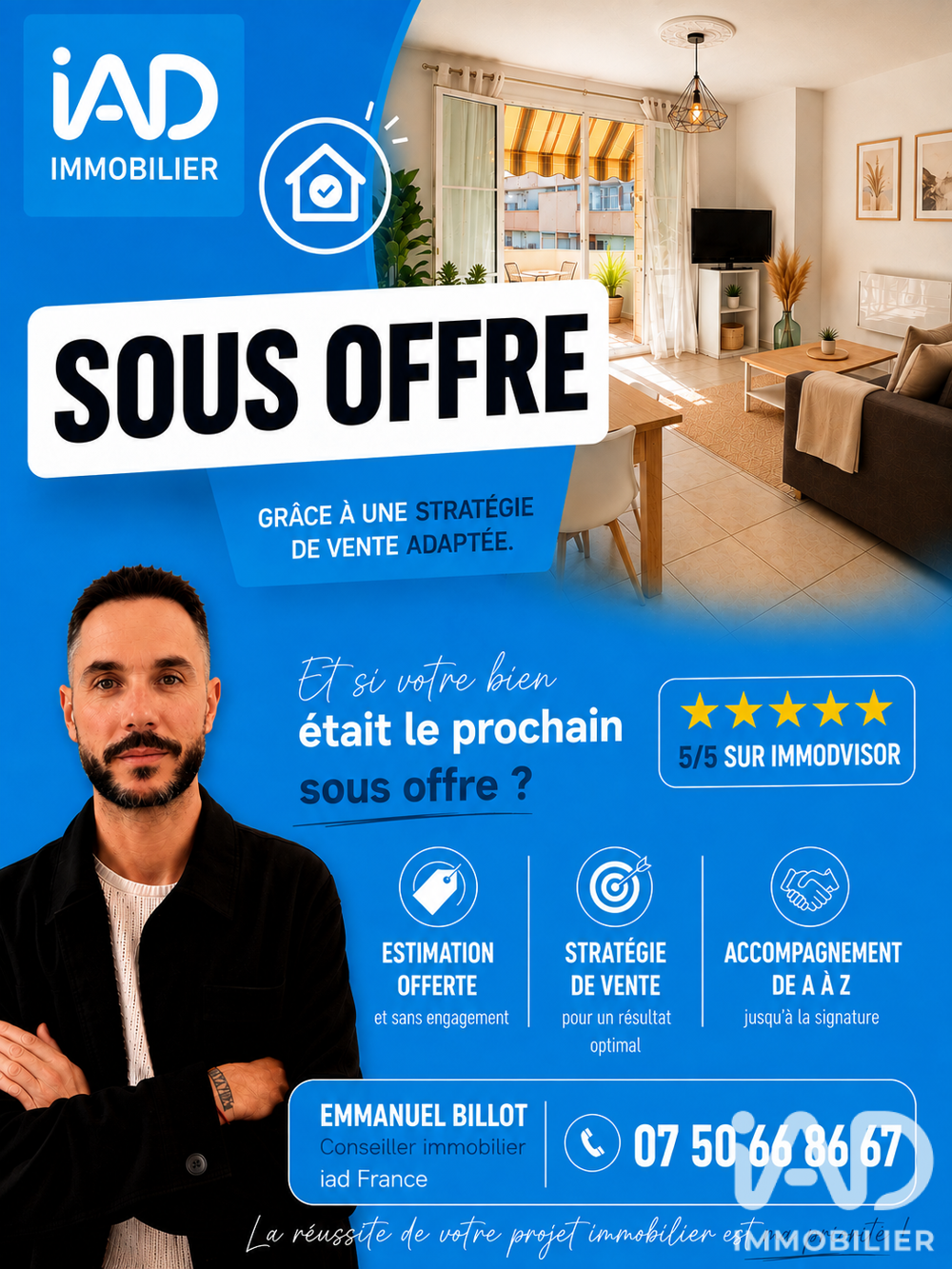 Vente Appartement 3 pièces