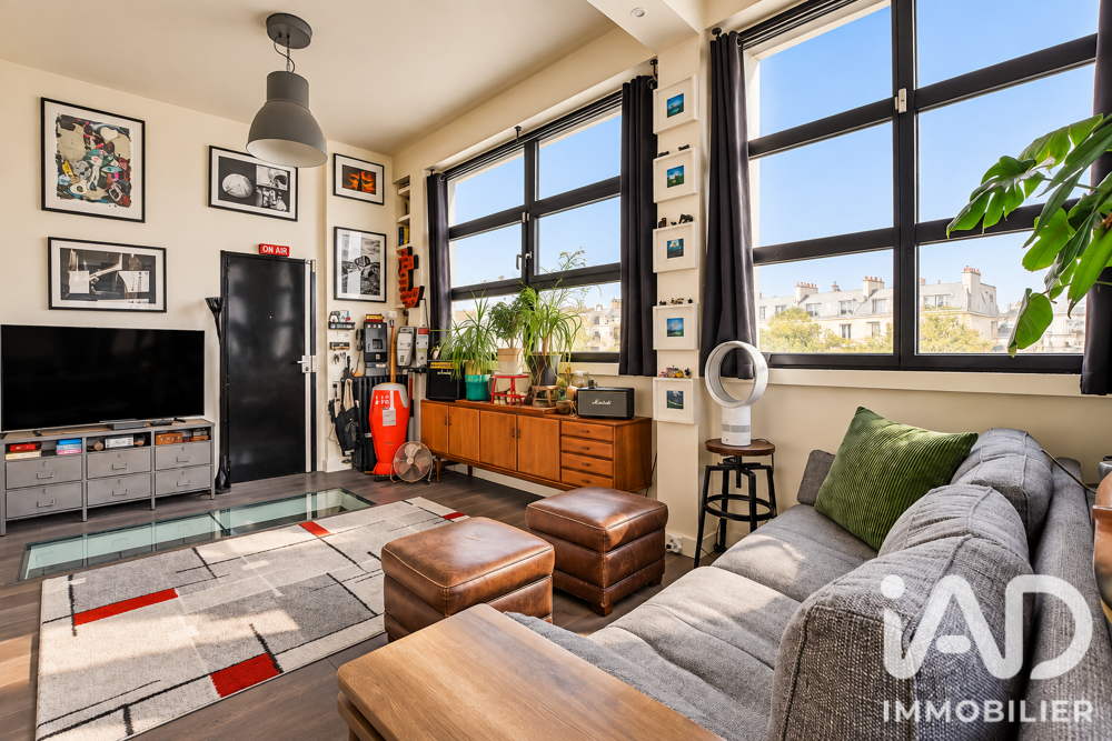 Vente Appartement Vente Duplex 3 pièces Paris 19