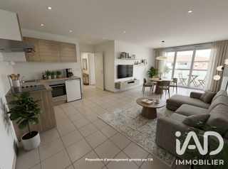  Appartement à vendre 3 pièces 63 m²