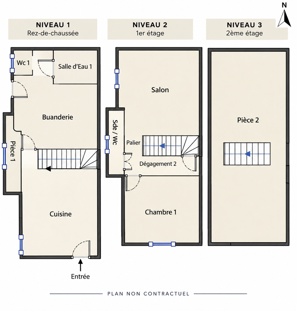 Vente Maison de village 4 pièces