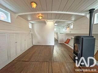  Péniche à vendre 2 pièces 55 m² Asnières-sur-seine