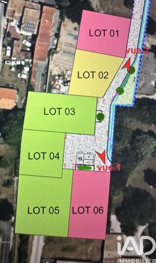  Terrain à vendre 537 m²