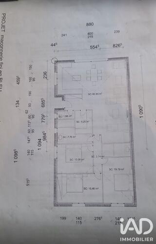  Maison 4 pièces 148 m² Montendre