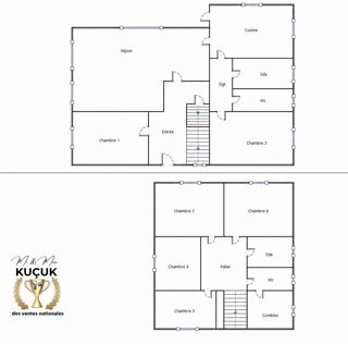  Maison à vendre 8 pièces 145 m²