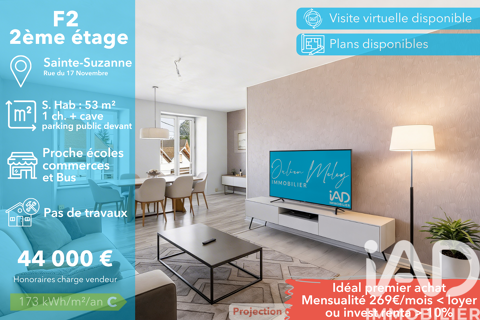   Vente Appartement Appartement - 2 pi�ce(s) - 53 m�