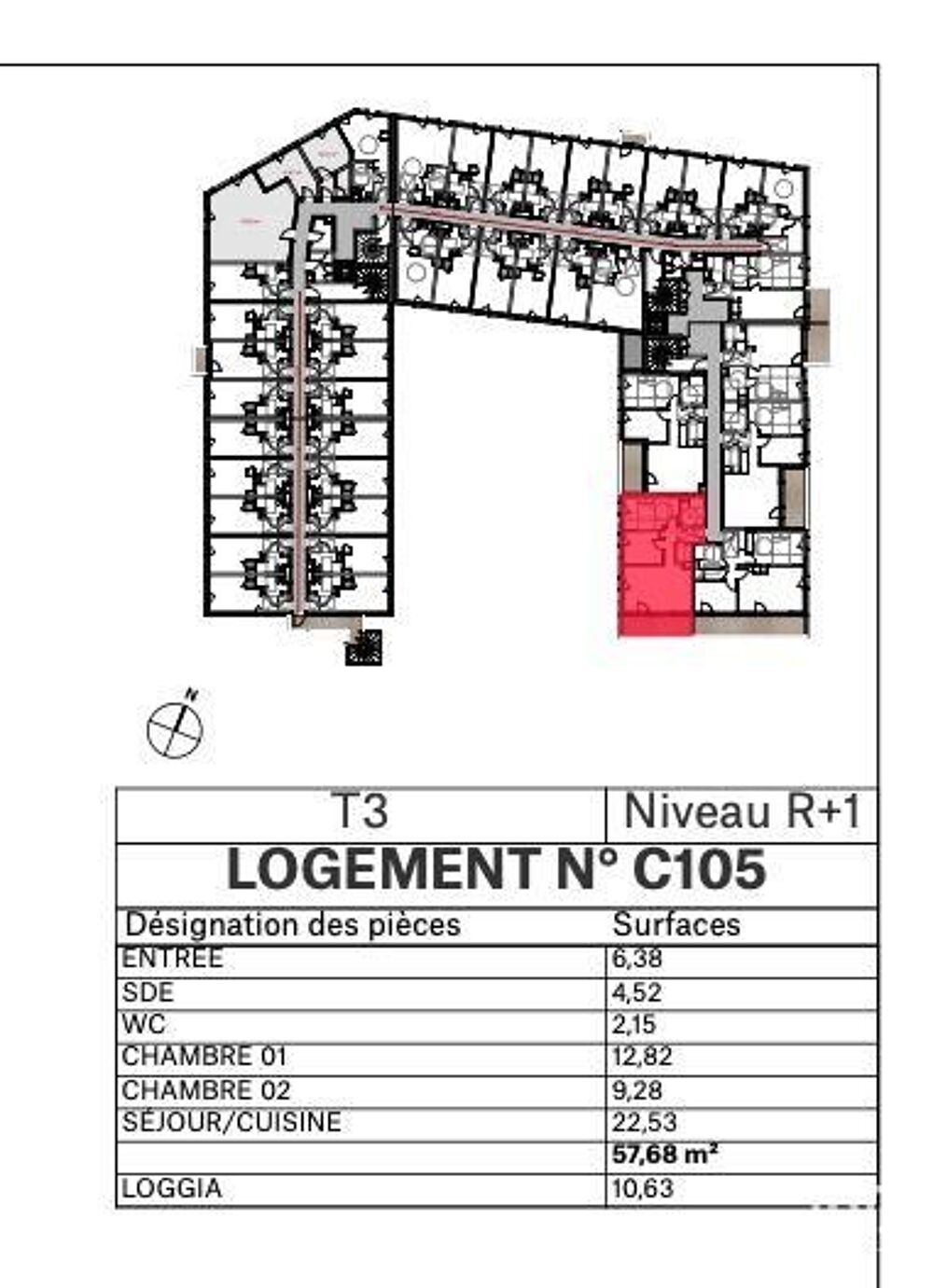 Vente Appartement Vente Appartement 3 pièces La roche-sur-yon