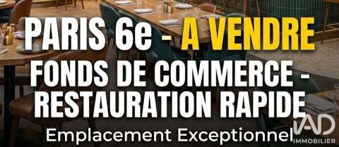 Vente Restauration rapide 48 m&sup2; 70000 75006 Paris