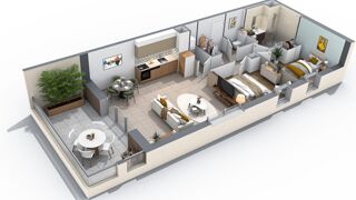  Appartement à vendre 3 pièces 68 m²